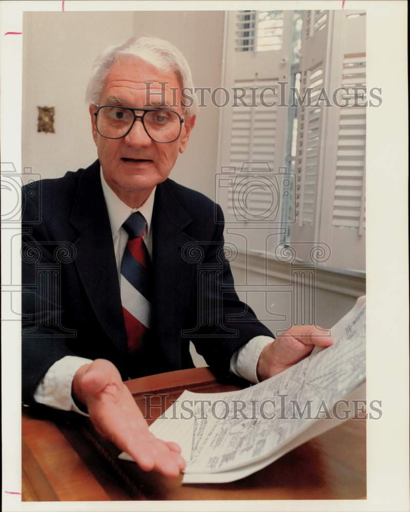 1959 Press Photo Art Leiser, Retired, Texas Savings and Loan, Texas - hpa71246- Historic Images