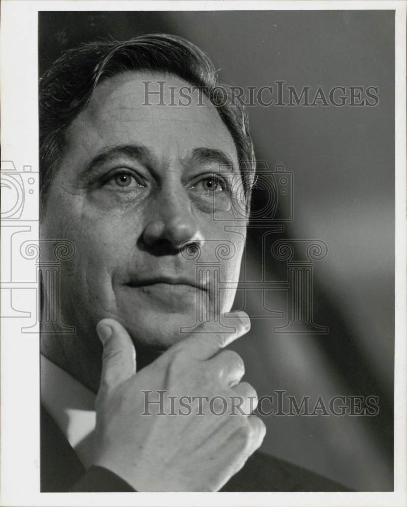 1973 Press Photo Bob Hervey, Candidate for Mayor, Texas - hpa71337- Historic Images