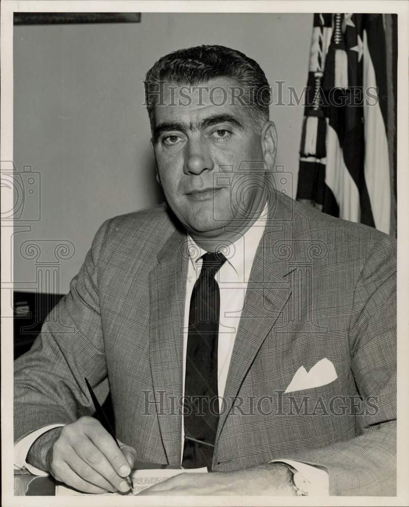 1957 Press Photo Charles H. Shuff, Deputy Assistant Secretary of Defense- Historic Images