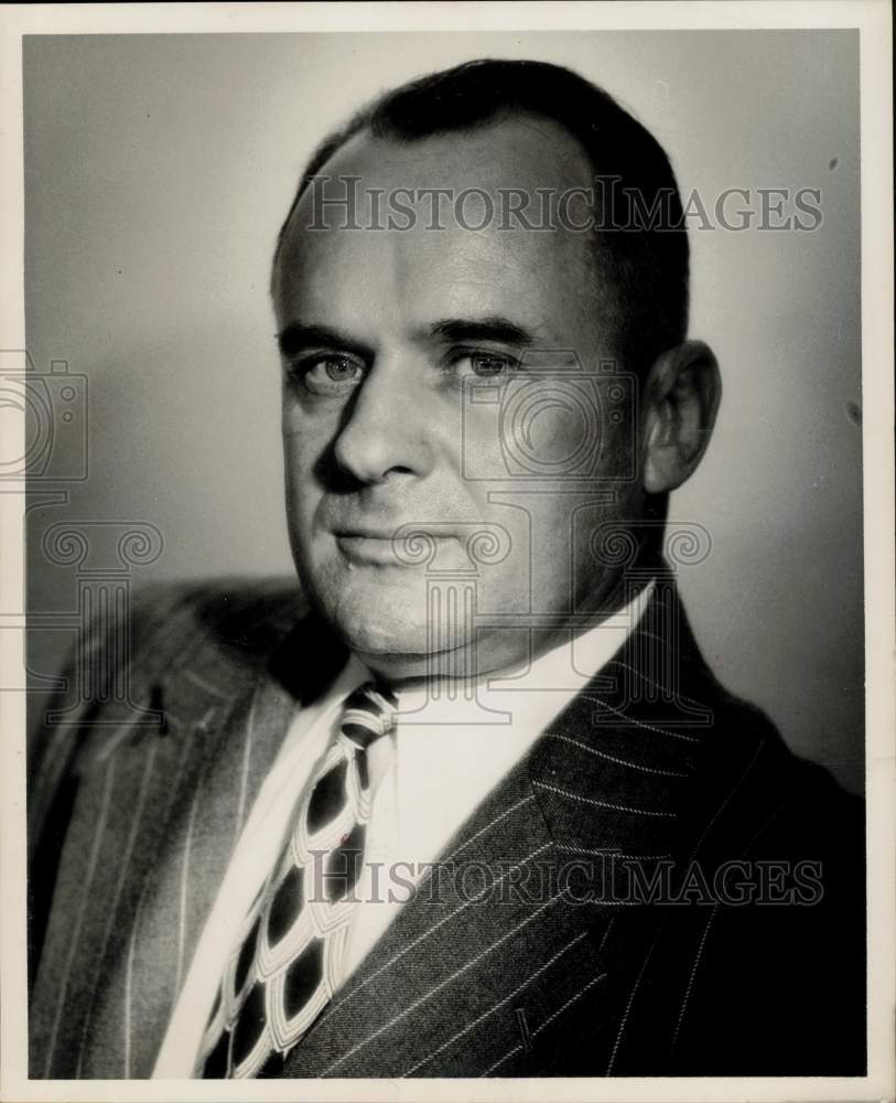 1957 Press Photo Ivan M. Shore, Shell Chemical Corporation, Houston, Texas- Historic Images