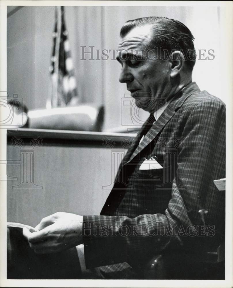 1964 Press Photo Sammy P. Davis, Pasadena Street and Bridge Commissioner- Historic Images