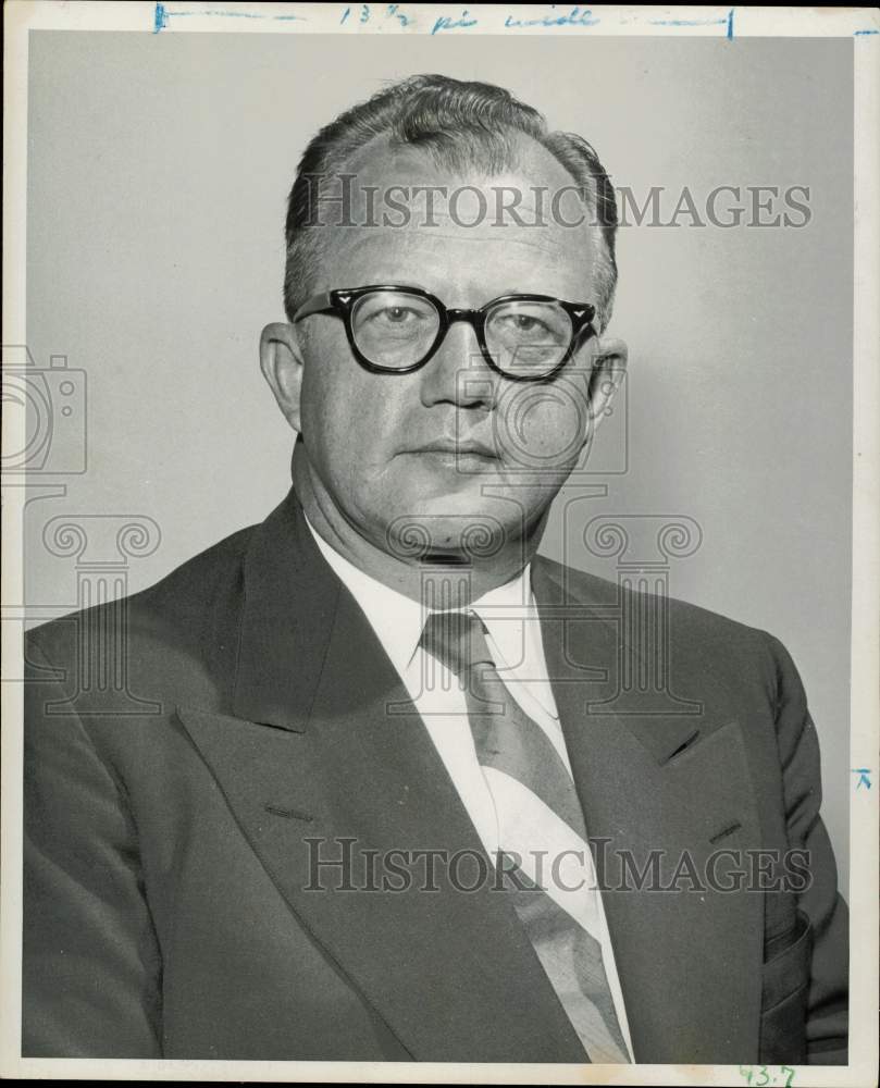 1958 Press Photo Andrew Biemiller, AFL-CIO lobbyist. - hpa72445- Historic Images