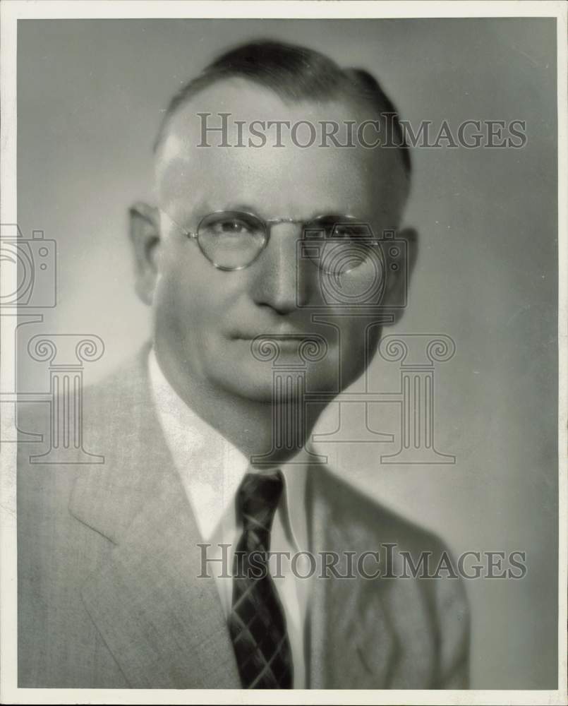 1939 Press Photo E.M. Biggers of Houston, President of Biggers Printing Company.- Historic Images