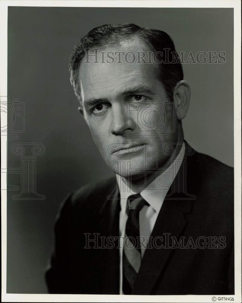 1967 Press Photo O.R. Crawford, Texas Public Relations Association speaker- Historic Images