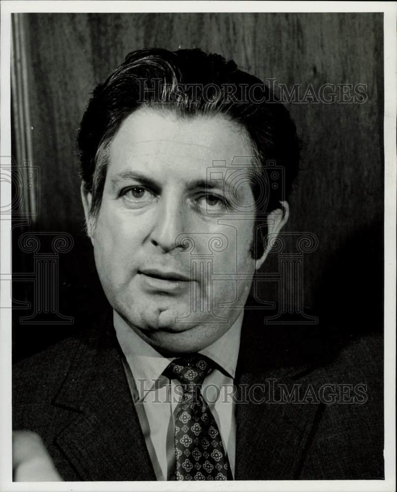 1970 Press Photo Jewish leader Irving Levine - hpa73091