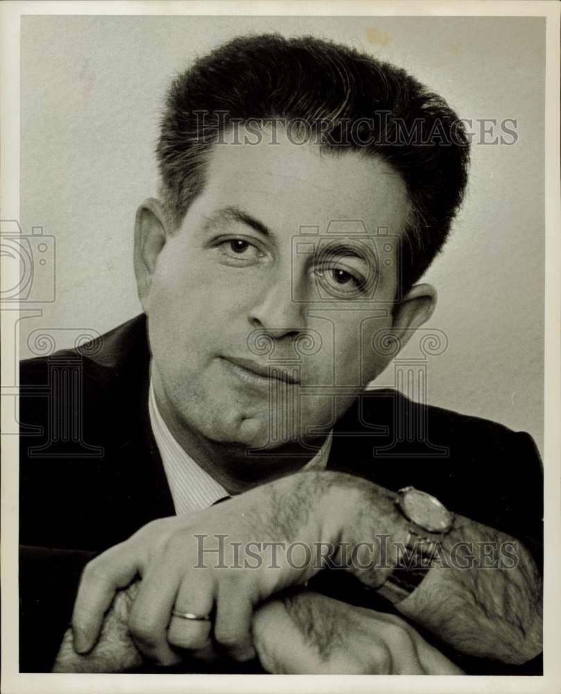 1967 Press Photo Irving M. Levine, Department of Education &amp; Urban Programming.- Historic Images