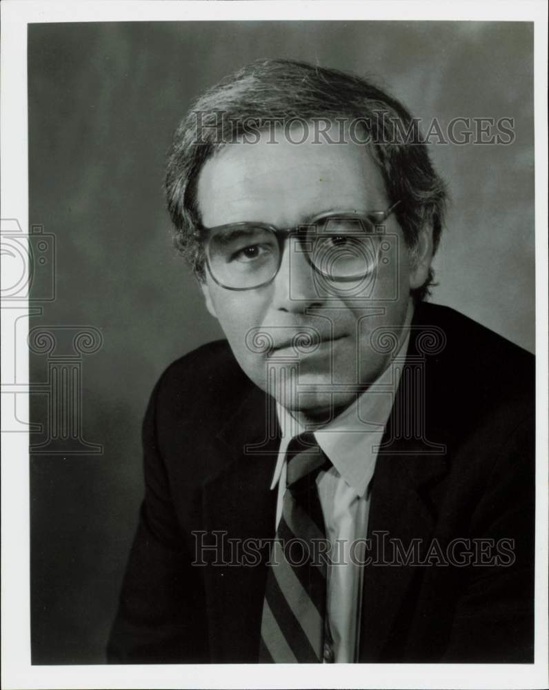 Press Photo Reynold Levy, President of AT&amp;T Foundation, New York City.- Historic Images