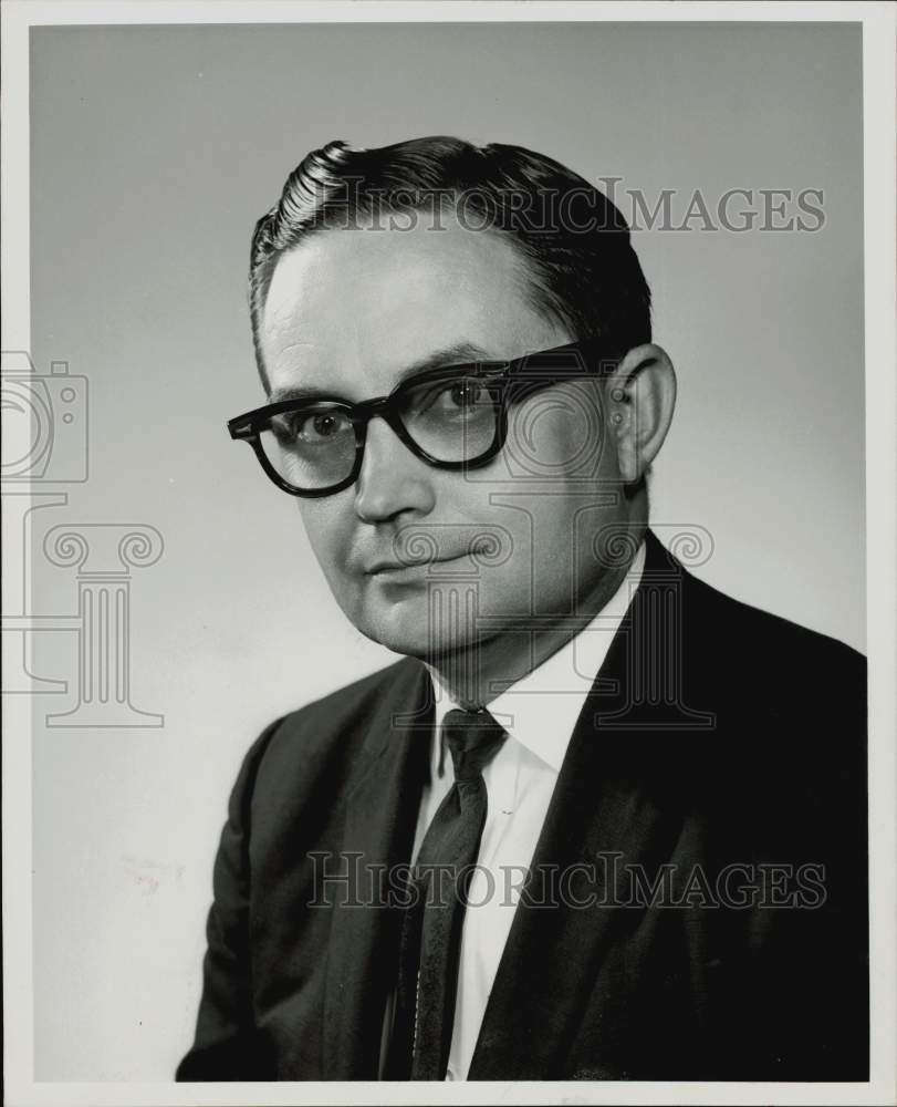 1960 Press Photo Monty Martin, Texas Gas Transmission Corporation manager- Historic Images