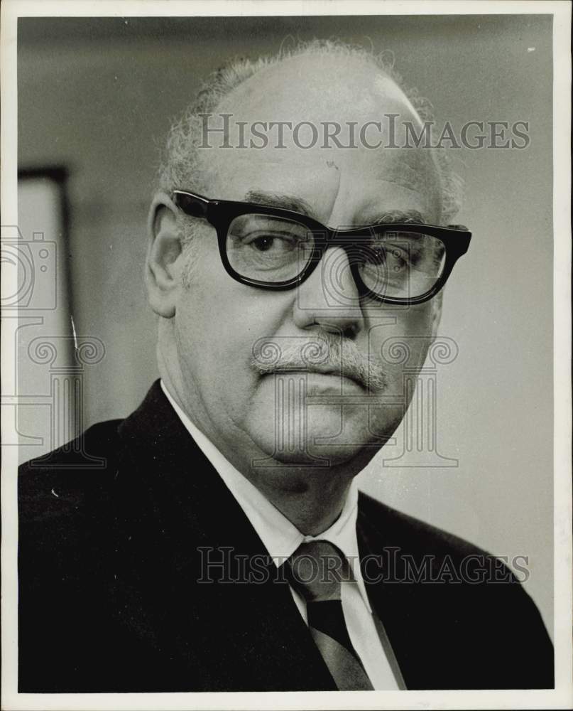 1968 Press Photo Joe S. Powell, Harris County GOP Party legal counsel.- Historic Images