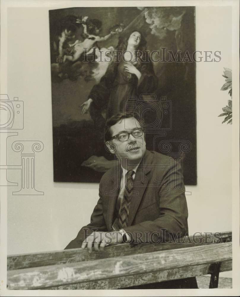 1968 Press Photo Bates Lowry, Museum of Modern Art, New York City, director- Historic Images