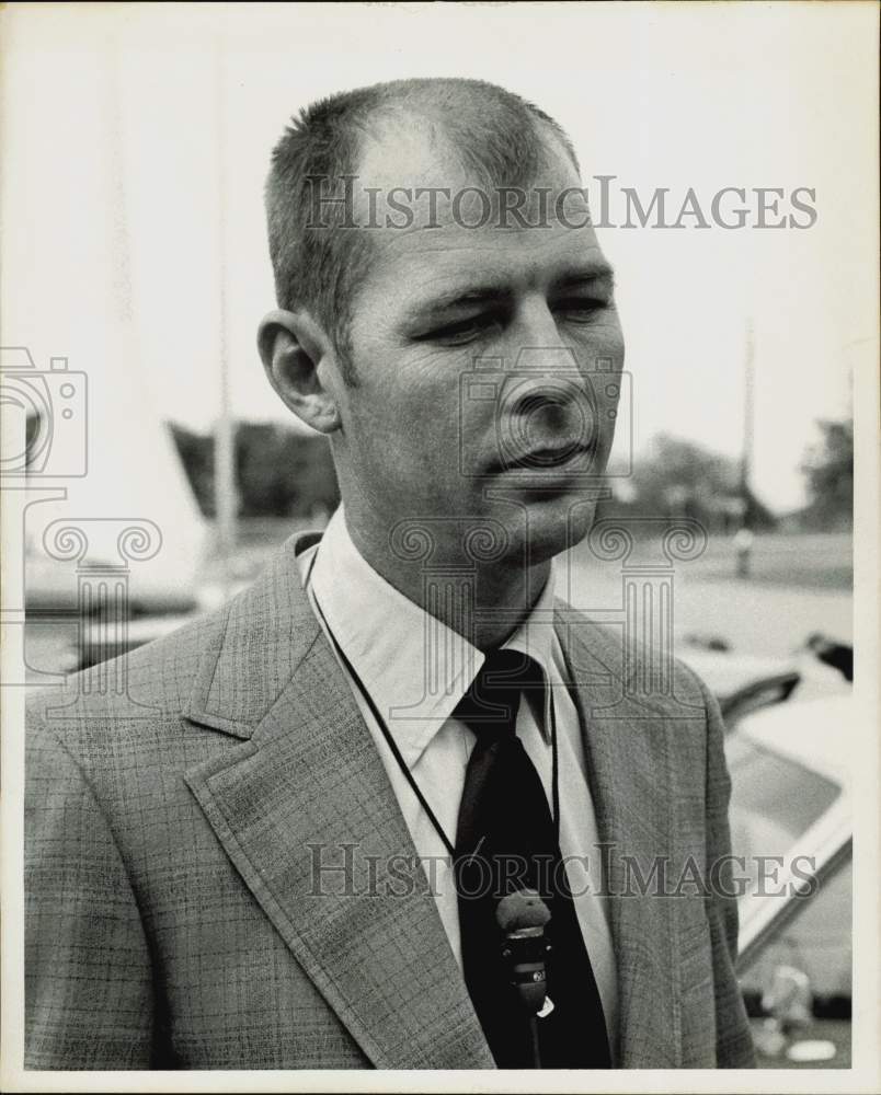 1972 Press Photo Don Morris, Webster Police Chief - hpa73993- Historic Images