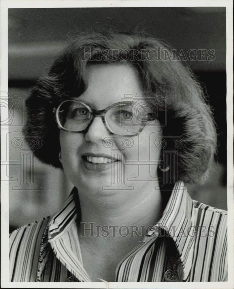 Press Photo Beverly McMahan, from Mt. Pulaski, Illinois, now in Houston- Historic Images