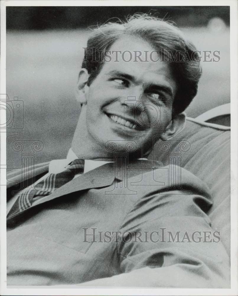 1969 Press Photo Stewart Rawlings Matt, pledged $50,000 to Senator McCarthy.- Historic Images