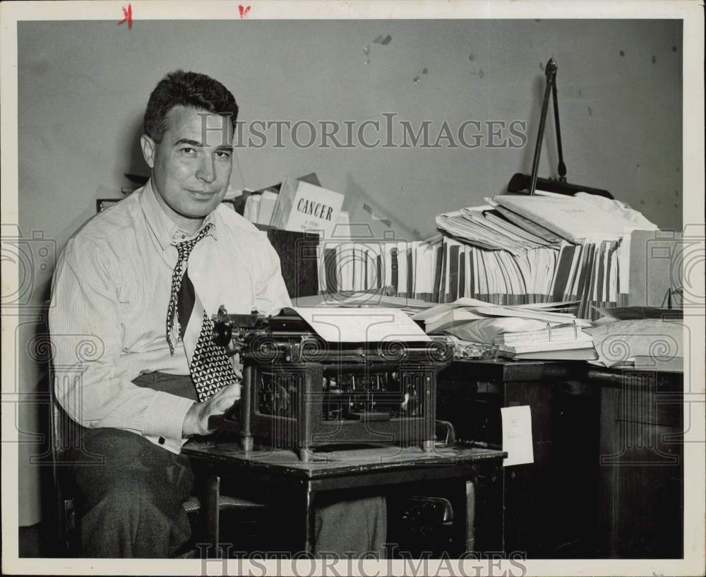 1953 Press Photo Patrick McGrady, 1950 Fulbright Award winner. - hpa74556- Historic Images