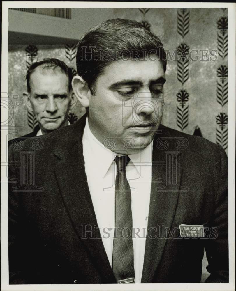 1970 Press Photo Sam Madonio, president of Local 283, Postal Union. - hpa74929- Historic Images