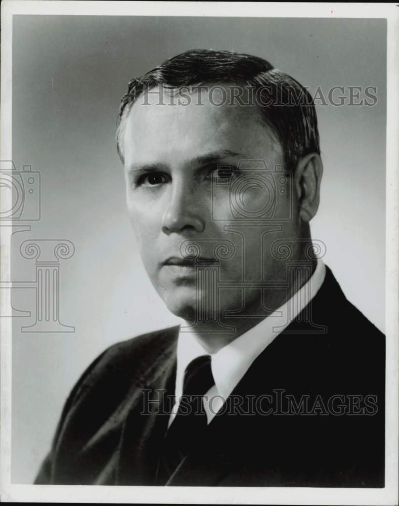 1968 Press Photo Richard W. Millard, candidate for Justice of the Peace Pct. 1- Historic Images