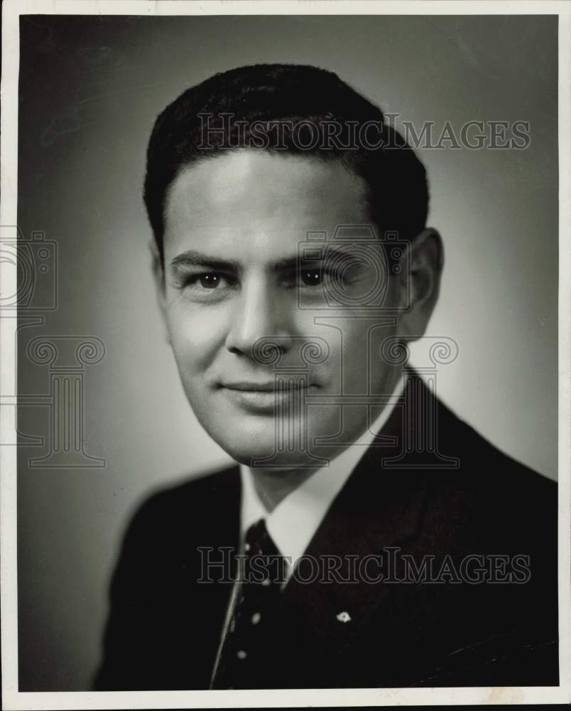 1956 Press Photo Jim Lindsey, 54th Speaker of the Texas House of Representatives- Historic Images