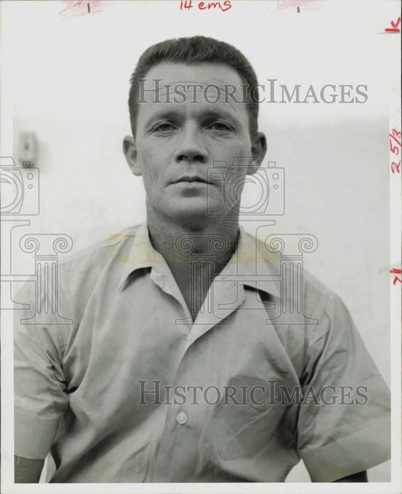 1965 Press Photo Jack Sherrard, ex-convict and employed by Salvation Army- Historic Images