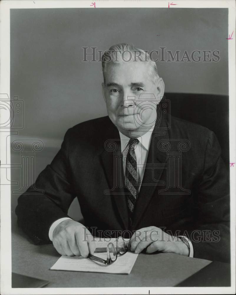 1965 Press Photo Democrat Senator Pat McNamara from Michigan. - hpa75656- Historic Images