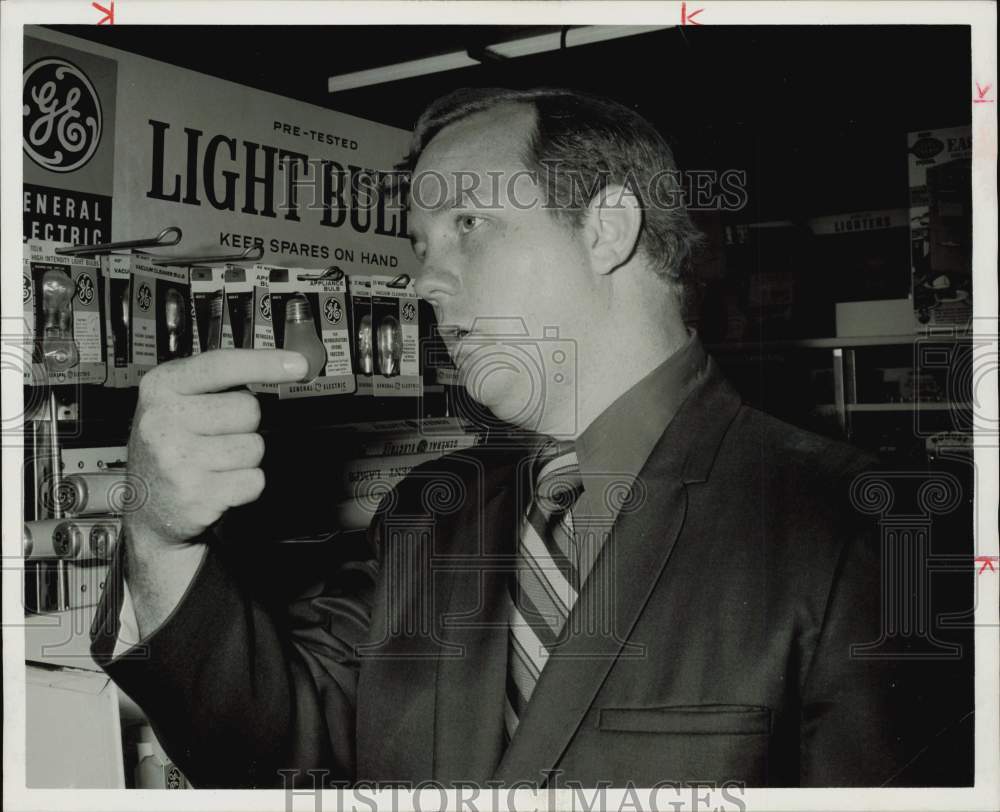 1970 Press Photo Larry Bailey - hpa76134- Historic Images