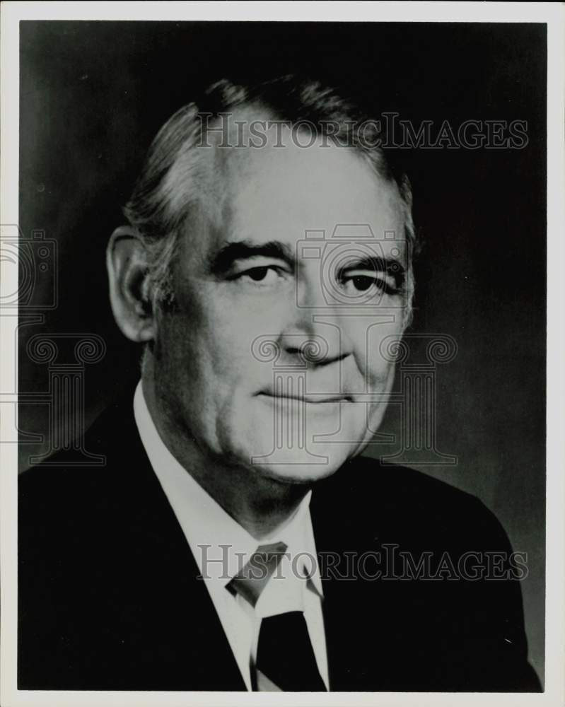 Press Photo State Senator William T. &quot;Bill&quot; Moore from Bryan, Texas. - hpa76382- Historic Images