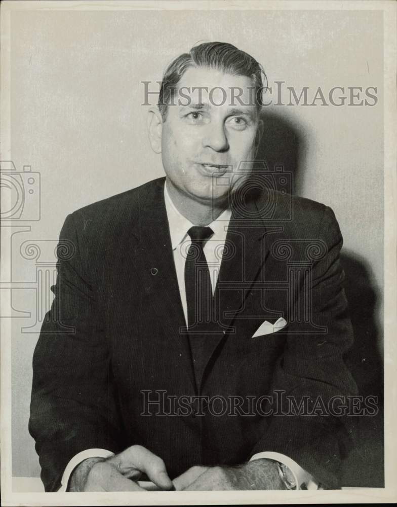 1964 Press Photo Millard Shivers, Agriculture candidate from Waco. - hpa76597- Historic Images