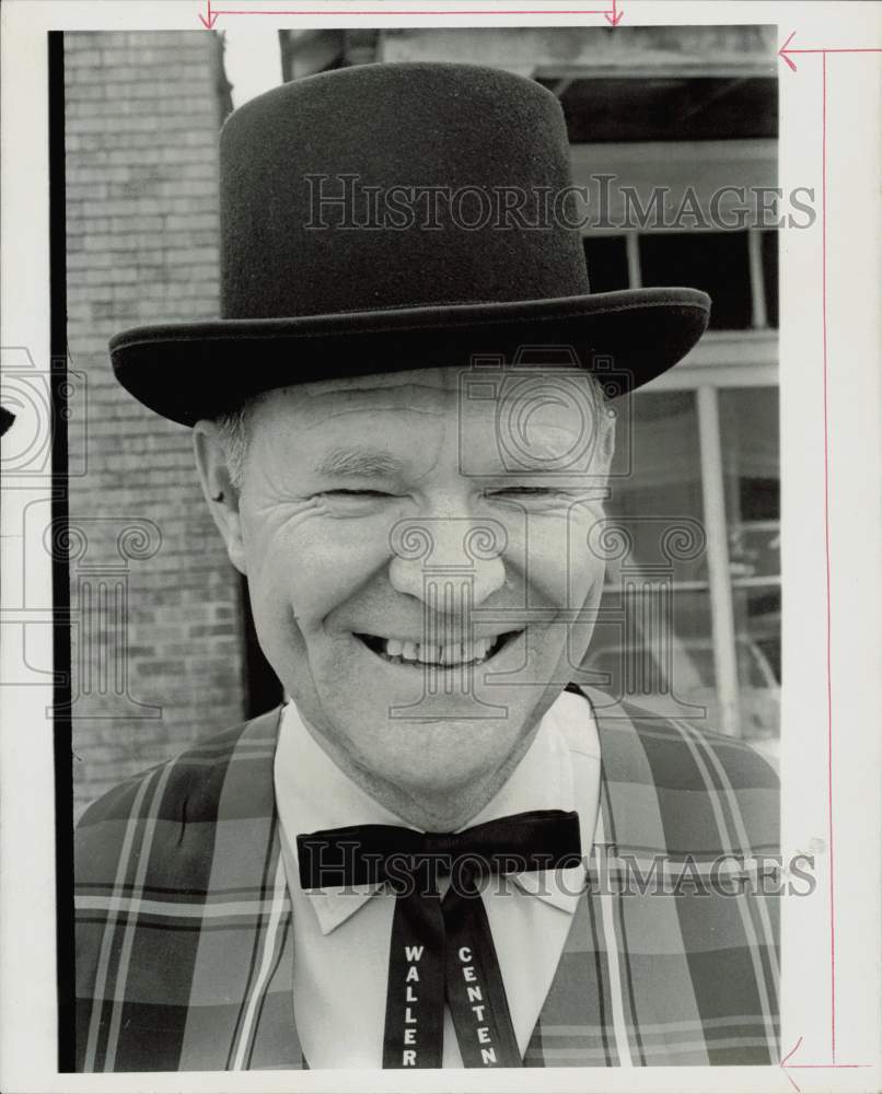 1973 Press Photo A.M. McCaig, Waller County Justice of Peace. - hpa76783- Historic Images