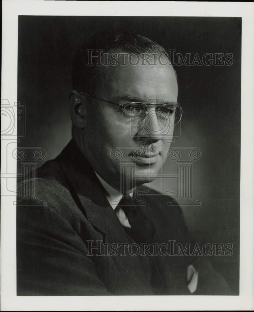 1957 Press Photo C.H. Shaver, U.S. Gypsum Company board chairman. - hpa77199- Historic Images