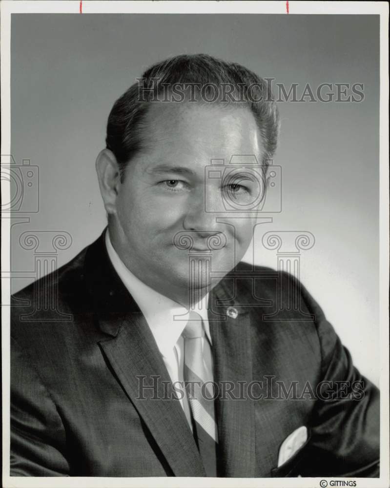 1968 Press Photo Larry McKaskle seeks re-election of City Council, District A- Historic Images