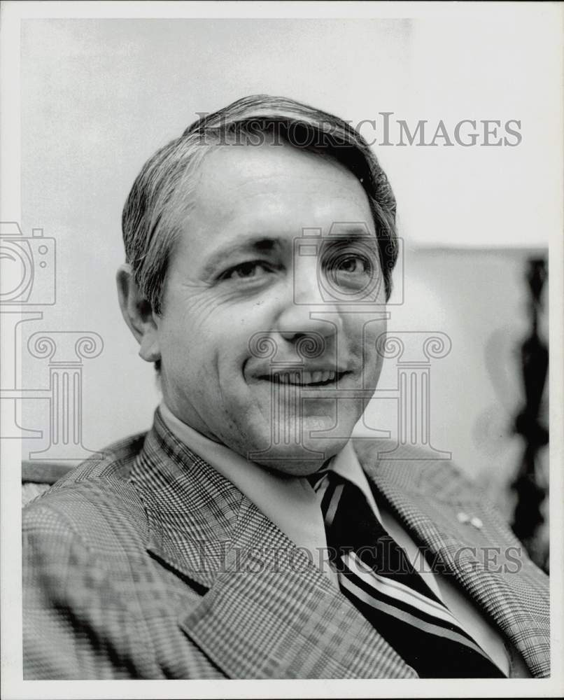 1974 Press Photo Odell McBrayer, Ft. Worth attorney, candidate for governor.- Historic Images