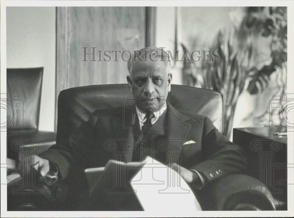 1965 Press Photo B.R. Sen, United Nations Food and Agriculture Director General.- Historic Images