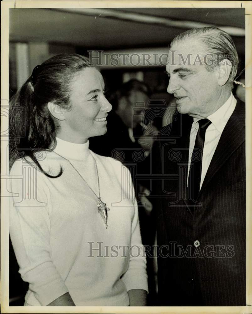 1967 Press Photo Mr. and Mrs. Charles Revson, who is Revlon board chairman.- Historic Images