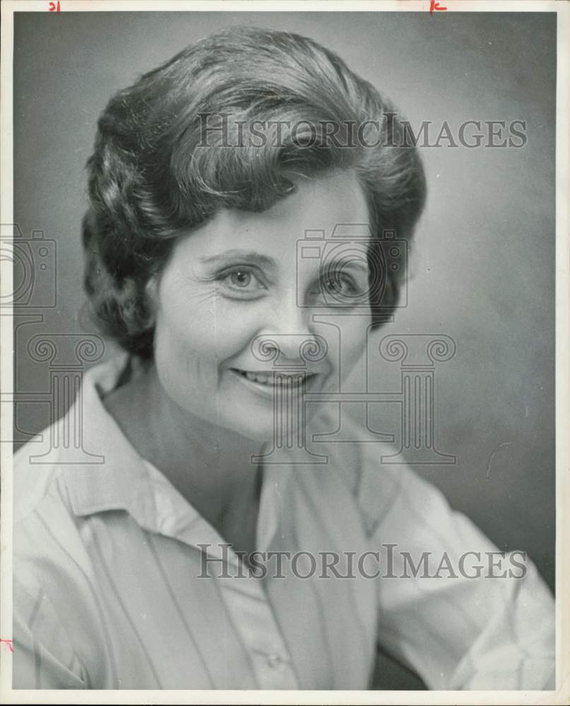 1964 Press Photo Mrs. Jimmie Reid, Houston Police Juvenile officer. - hpa77866- Historic Images