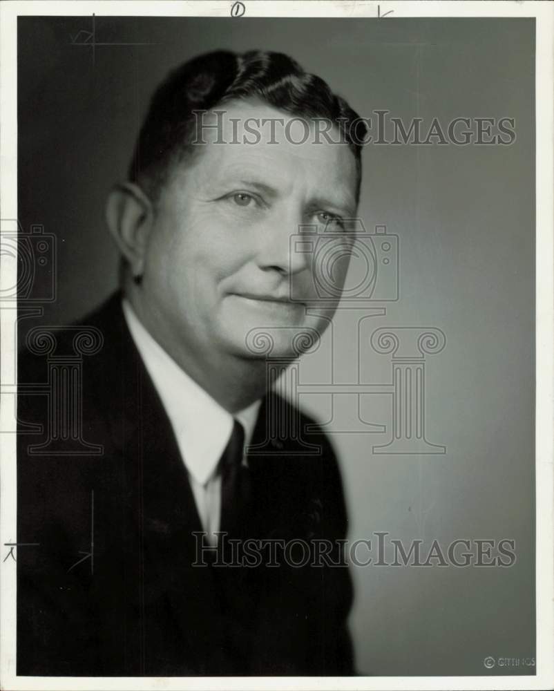 1968 Press Photo J.W. Rawley, Exaco Incorporated officer - hpa77934- Historic Images