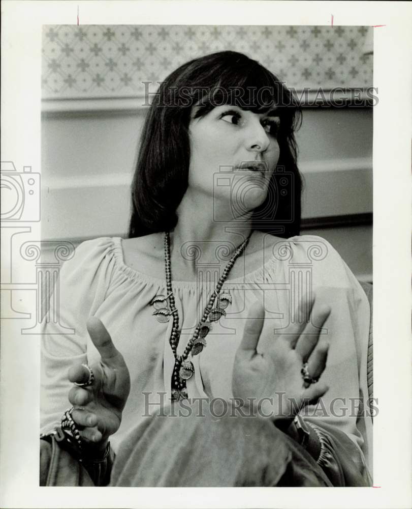 1978 Press Photo Sue Raine, Training consultant for Transactional Analysis.- Historic Images