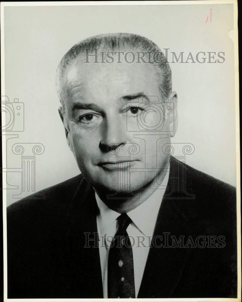 1968 Press Photo Winthrop Rockefeller, Governor of Arkansas - hpa78290- Historic Images