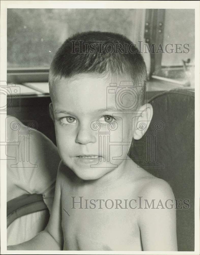 1961 Press Photo Bobby Allen Roderick, 4 years old - hpa78379- Historic Images