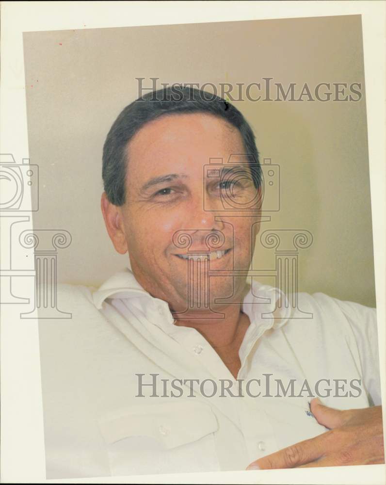 1988 Press Photo Reverend Stephen Quill of New Hope Lutheran Church in Houston- Historic Images