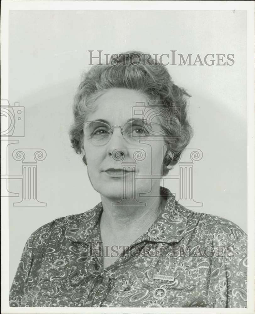 1960 Press Photo Mrs. Herbert High, American Gold Star Mothers President- Historic Images