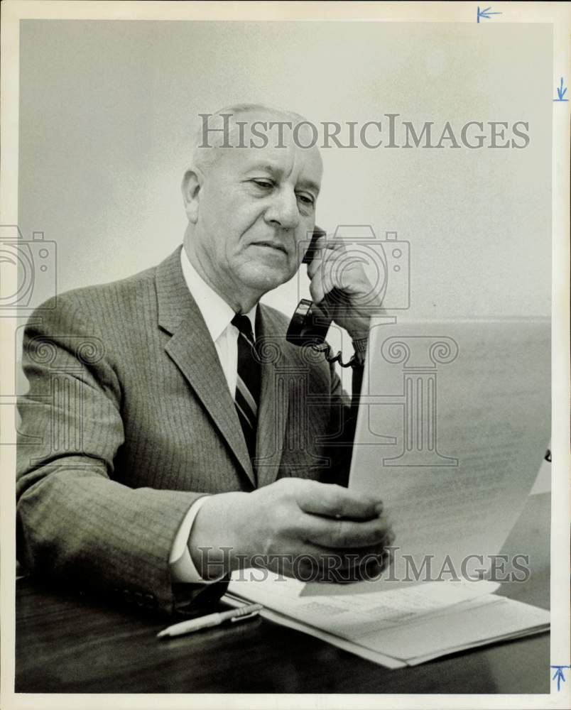 1968 Press Photo Glenn Purcell, State Republican legislature candidate- Historic Images