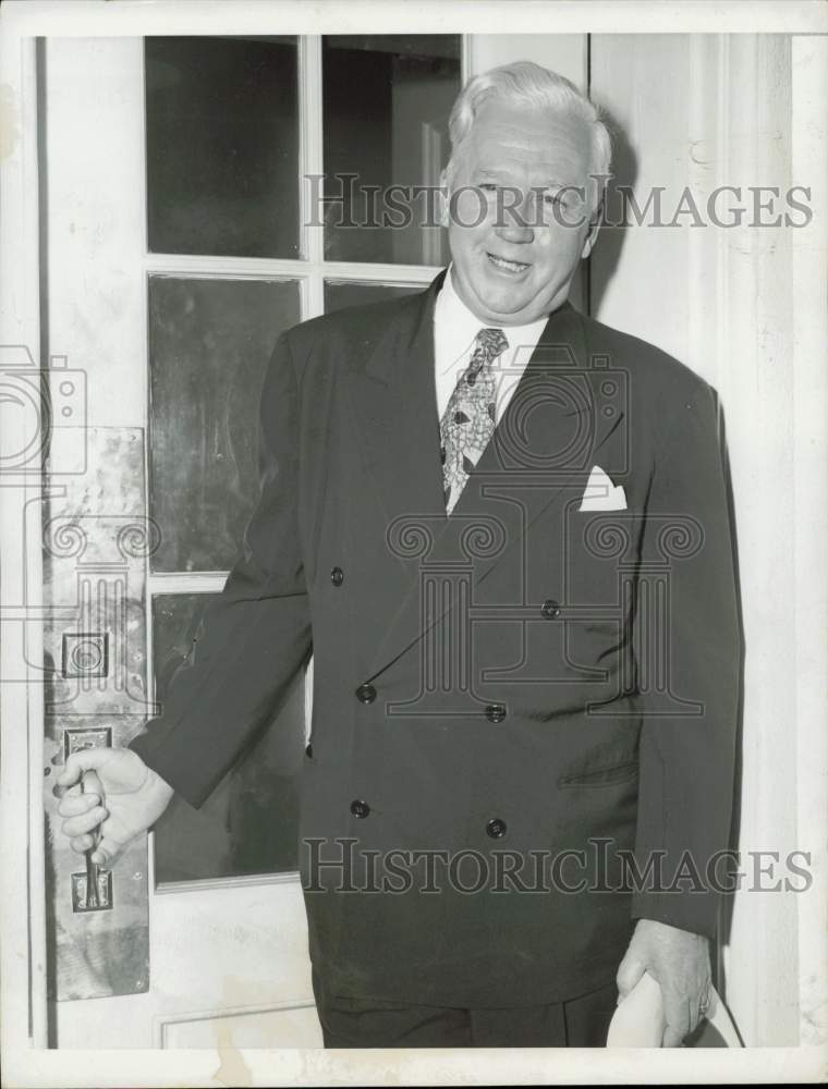 1956 Press Photo Wright Morrow, former Democratic National committee member.- Historic Images