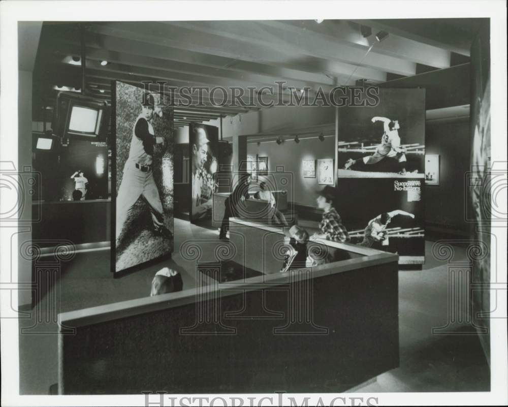 Press Photo Great Moments Room in Baseball Hall of Fame in Cooperstown, NY- Historic Images