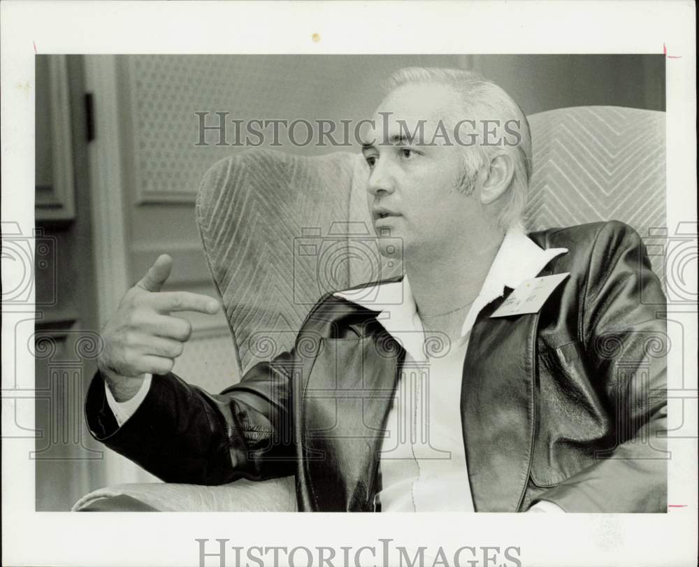 1978 Press Photo Tom Raine, consultant for Transactional Analysis Training.- Historic Images