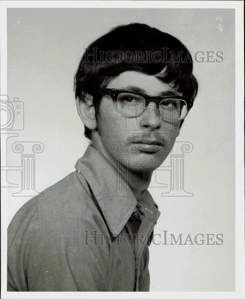 1971 Press Photo Steven A. Raskin, candidate for Houston school board- Historic Images