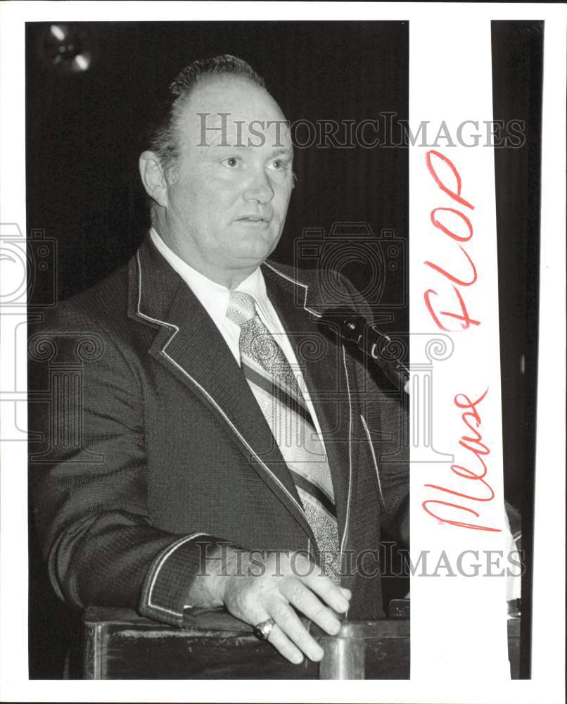 1975 Press Photo Wayne Whatley, Texas Board of Private Investigators director- Historic Images