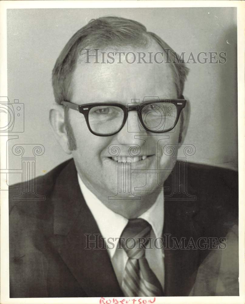 1972 Press Photo Sam Robertson, Assistant District Attorney for Harris County- Historic Images