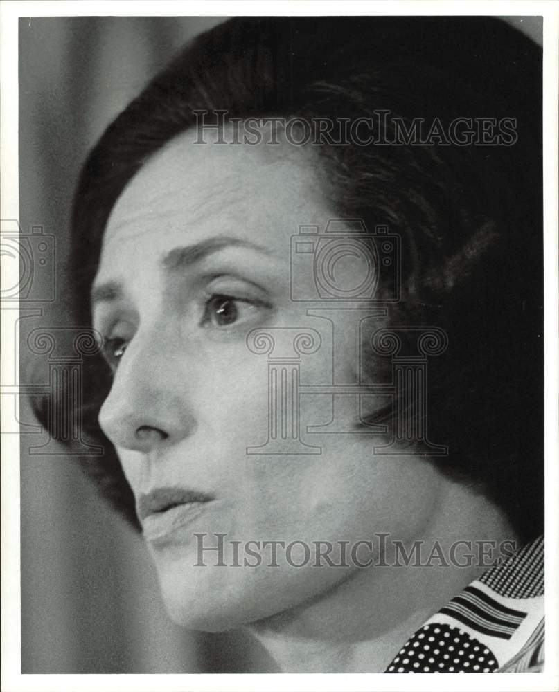 1973 Press Photo Mary Rollins, member of League of Women Voters. - hpa79550- Historic Images