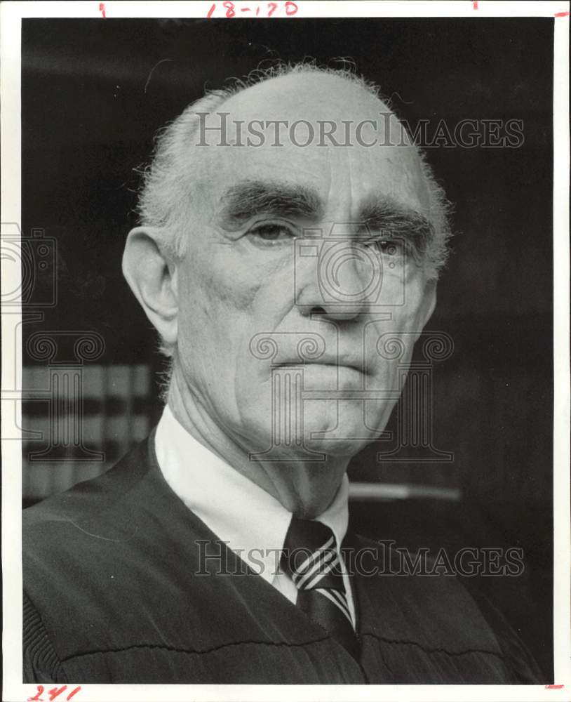 1976 Press Photo James Noel, United States District Judge - hpa79595- Historic Images