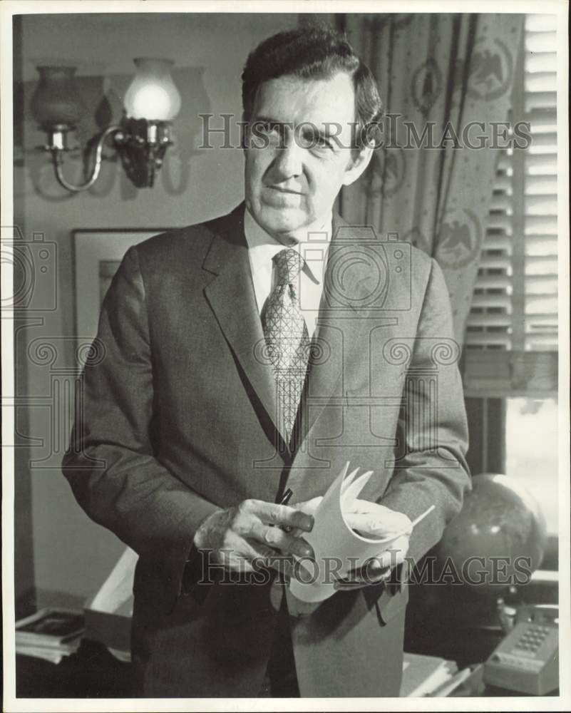 1971 Press Photo Edmund Muskie, United States senator - hpa79841- Historic Images