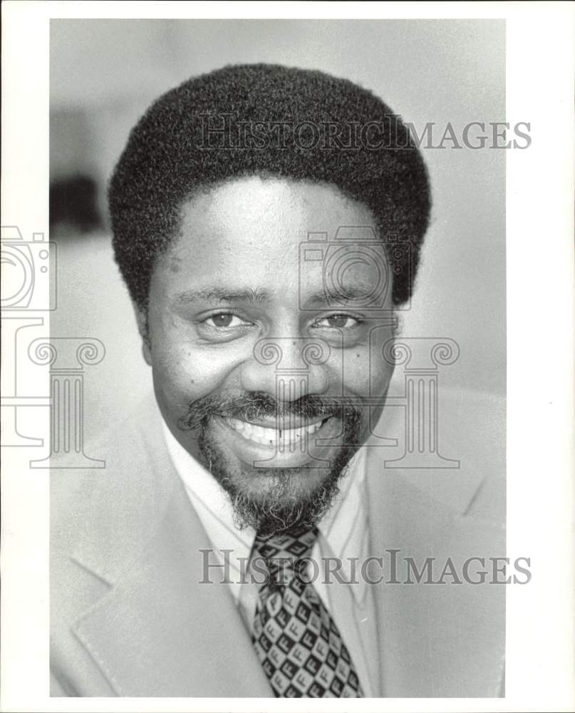 1978 Press Photo Reverend Frederic Walls with Houston ISD&#39;s tri-ethnic committee- Historic Images